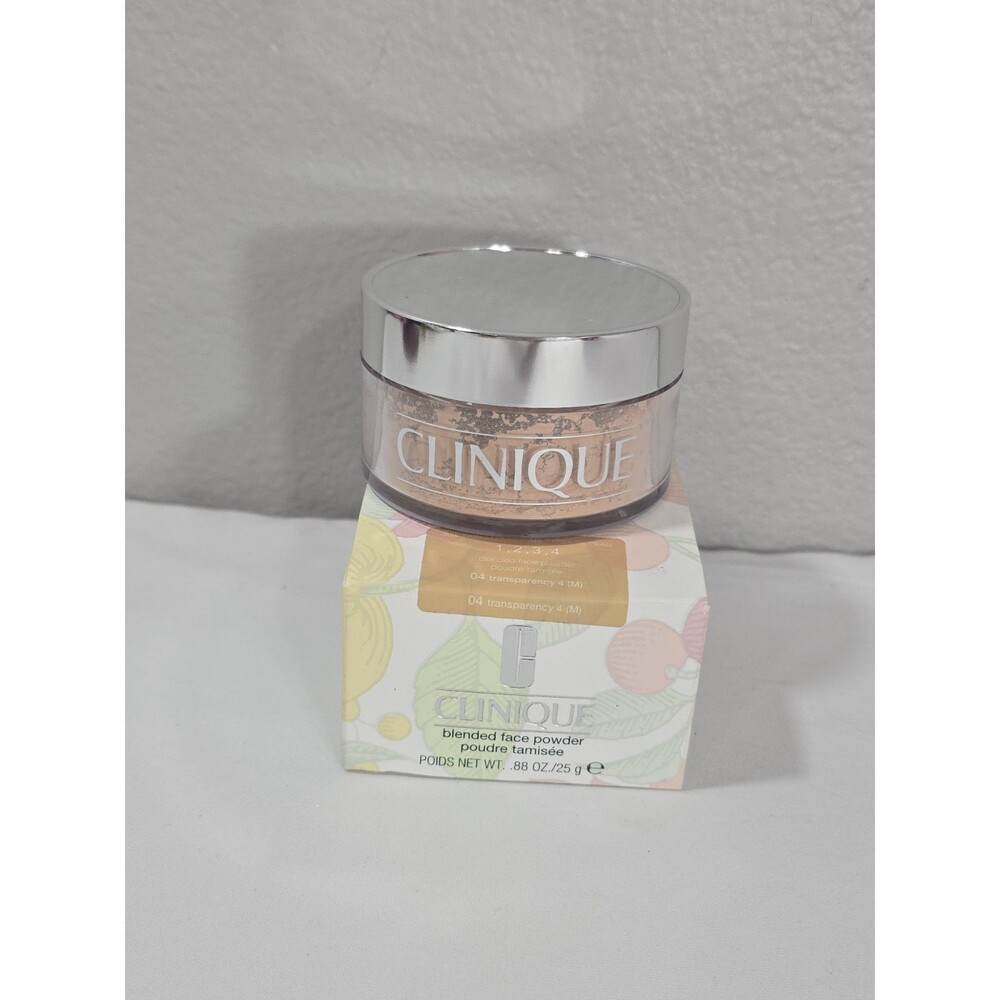 Clinique Blended Face Powder # 04 Transparency Finish Matte 0.88 oz